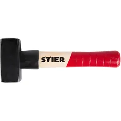 Stier, Hammer, Fäustel Robust+ 1500g mit Stielschutz DIN 6475 (1500 g)