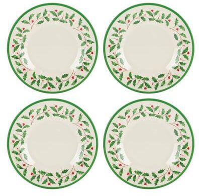 Lenox Holiday 4-Piece Melamine Accent Plate Set