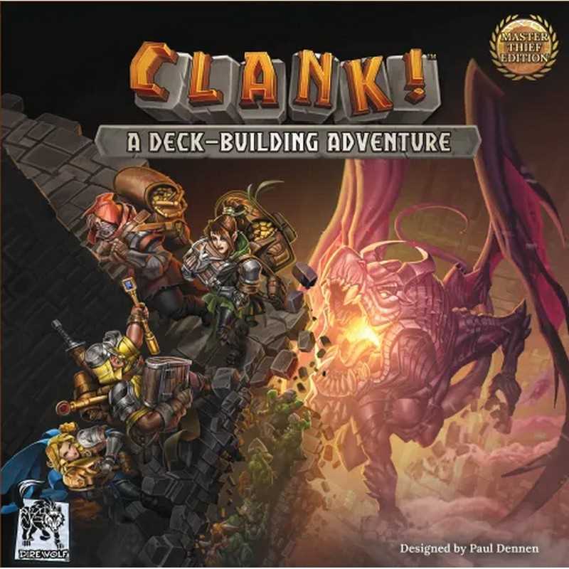 Clank! A Deck-Building Adventure: Master Thief Edition Board Game for Strategic Players by Direwolf