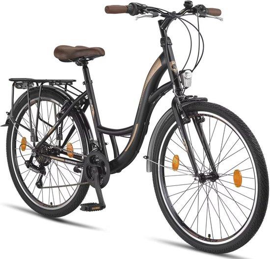 Famanu Citybike 26 Zoll - Fahrrad für Damen, Herren, Jungen und Mädchen - 21 Gänge