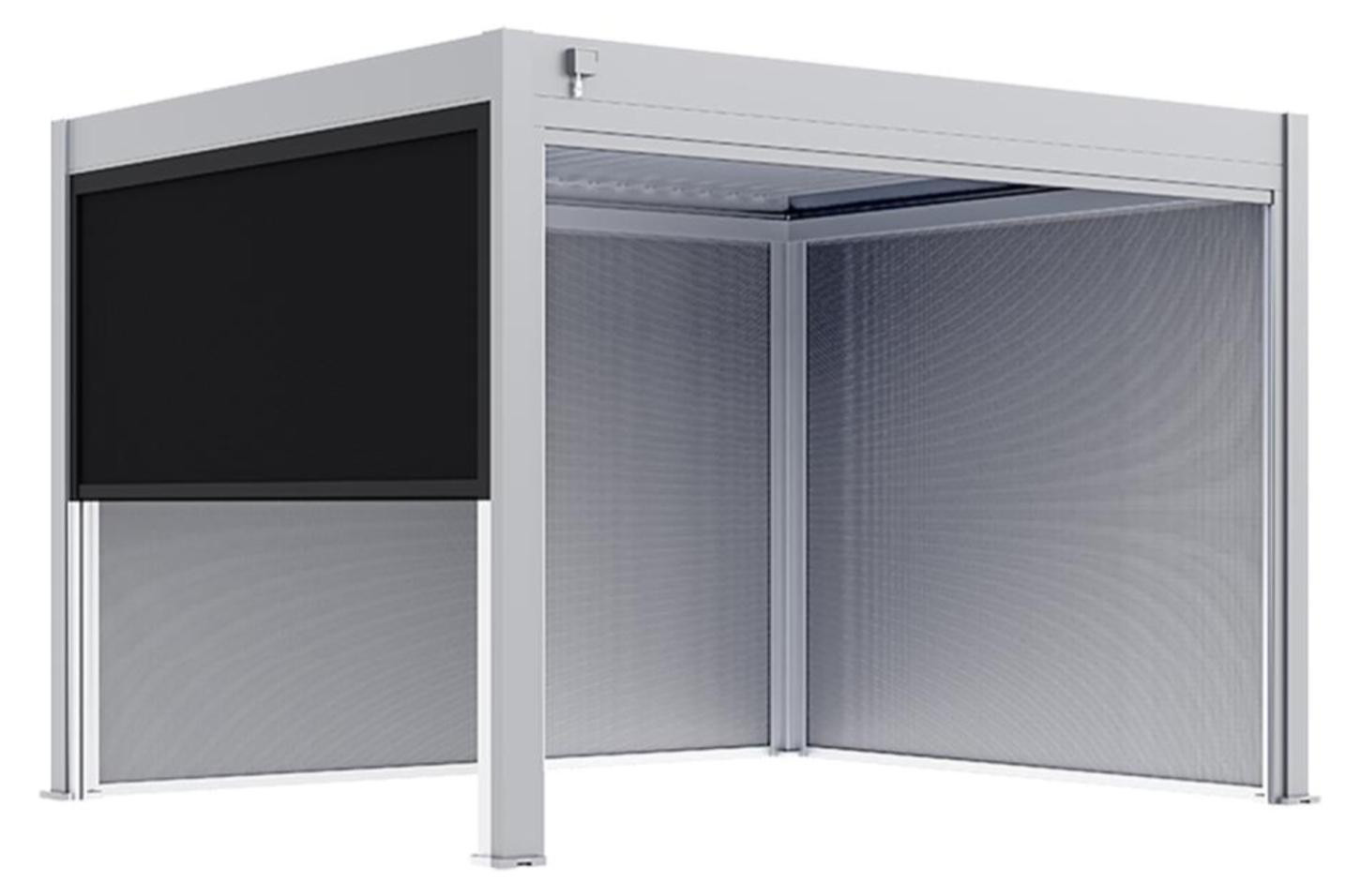 50NRTH Paragon Outdoor zijpaneel voor pergola Grand Tuscan 10, Breedte: 279 cm, Hoogte: 237 cm