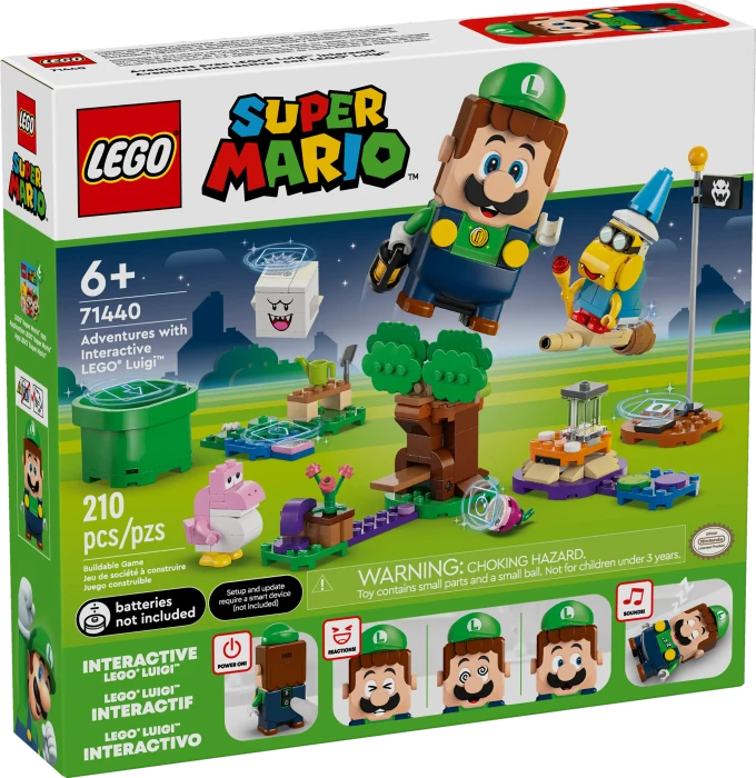 LEGO Super Mario 71440 Abenteuer mit dem interaktiven LEGO Luigi