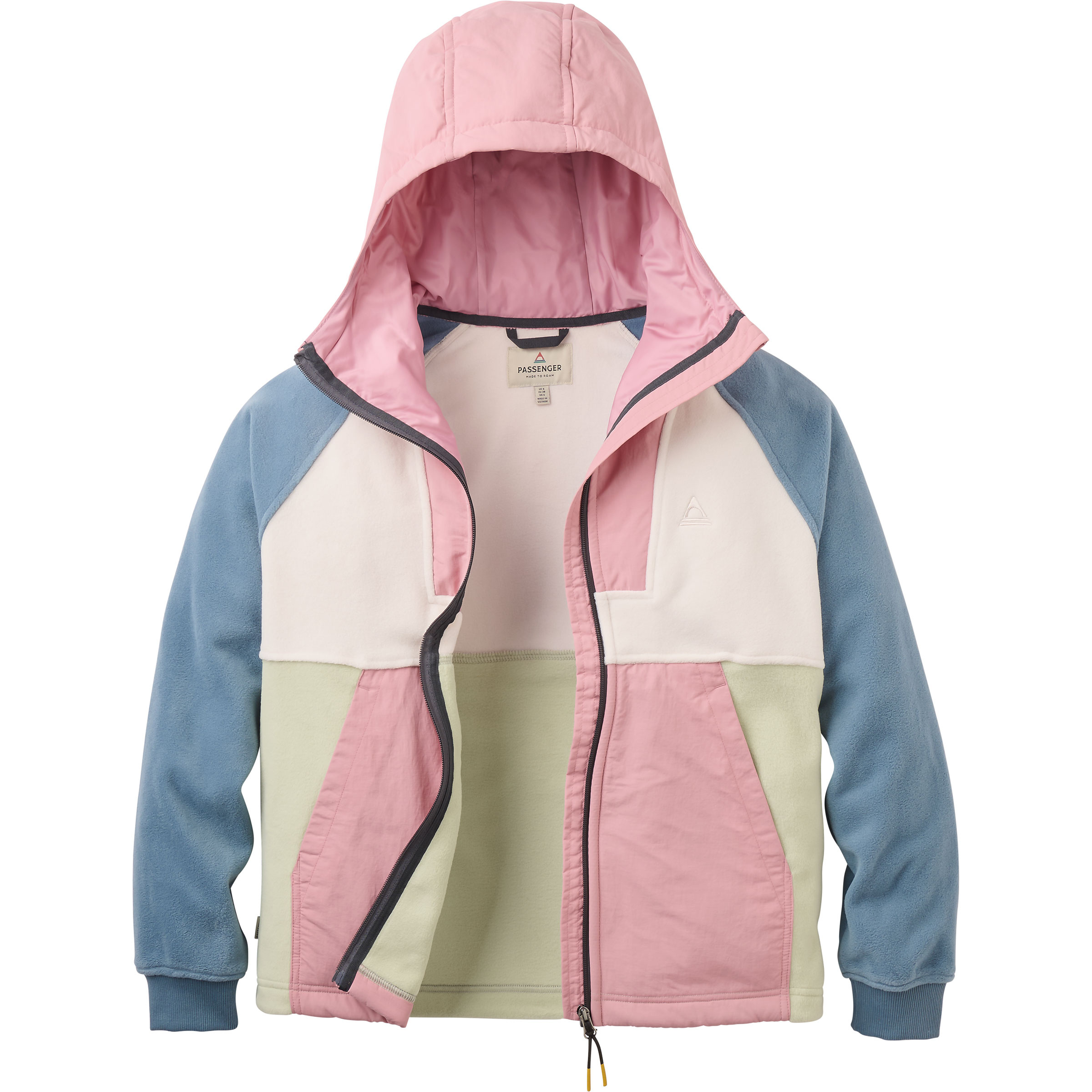 Passenger Alexander Polar Fleece Damen Fleecejacke mehrfarbig Größe XS Lifestyle Schnell trocknend Polartec
