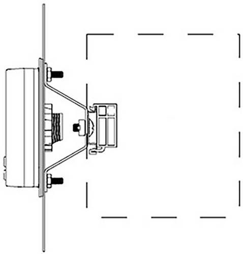 Schneider Electric Montageadapter PowerLogic-Serie für PowerMeter+ext. Display Rücken-an-Rücken