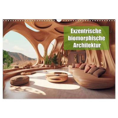 Exzentrische biomorphe Architektur (Wandkalender 2027 DIN A3 quer), CALVENDO Monatskalender