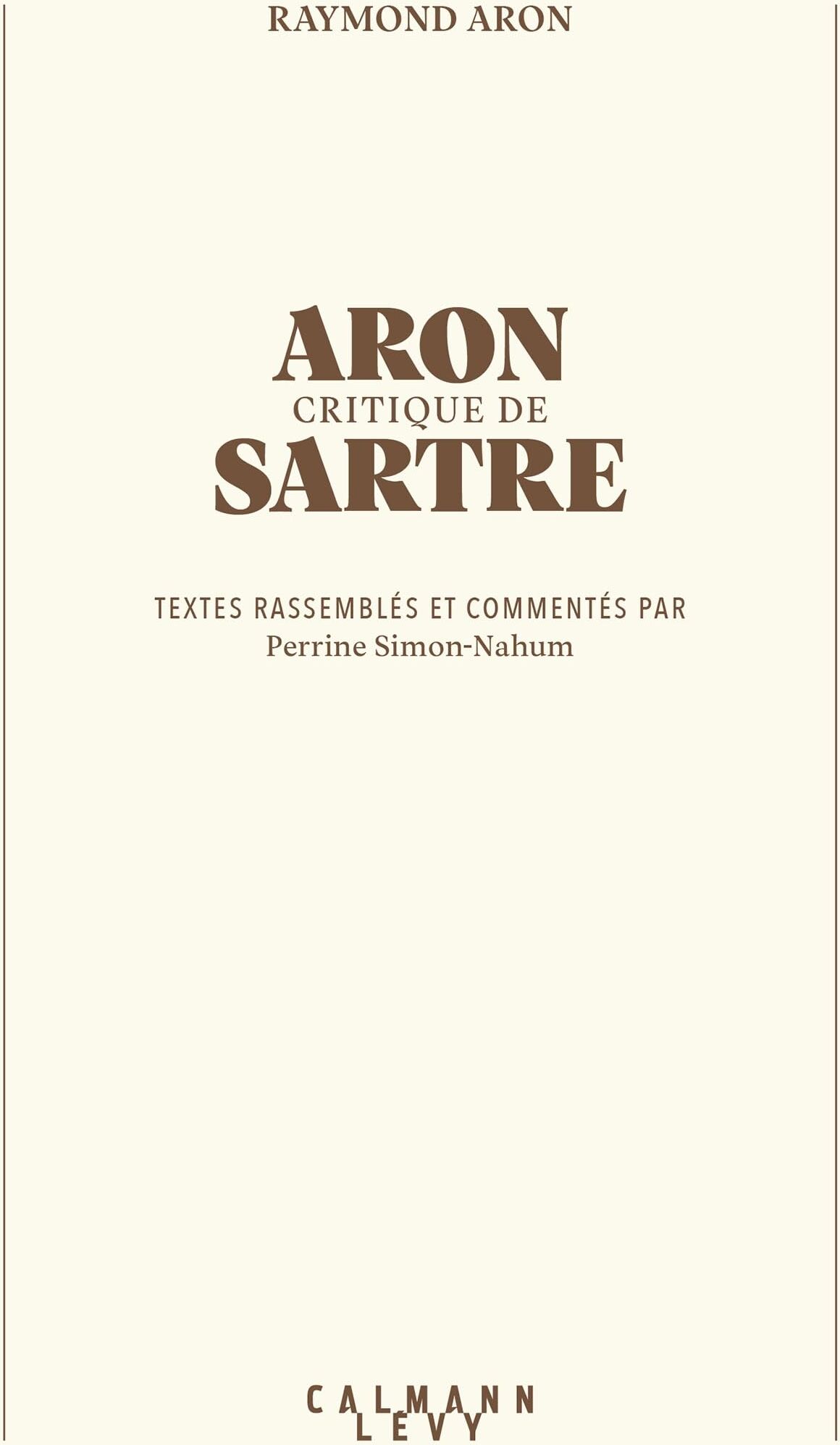 Raymond Aron - Aron critique de Sartre - Preis vom 09.10.2026 07:28:09 h