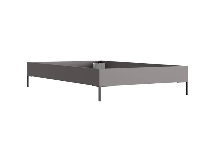 Bett Setup Holzwerkstoff Schiefer 120 x 200 cm - Möbel Konfigurator: Traummöbel individuell zusammenstellen - Bett