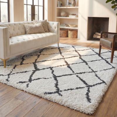 SAFAVIEH Berber Shag Hessie Moroccan Rug