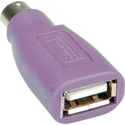 VALUE 12991073 - Adapter USB auf PS/2, für Tastatur
