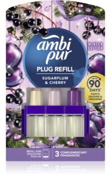 AmbiPur 3volution Sugarplum & Cherry recarga 20 ml. 3volution Sugarplum & Cherry