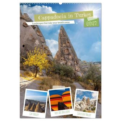Cappadocia in Turkey (Wall Calendar 2027 DIN A2 portrait), CALVENDO 12 Month Wall Calendar