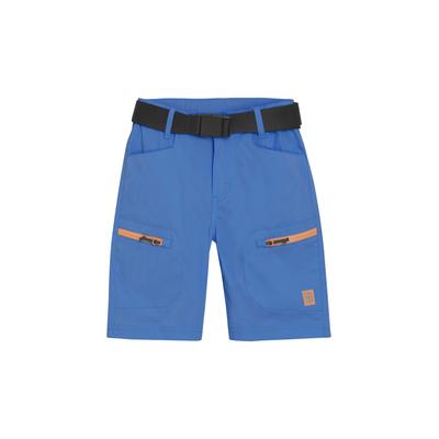 Cargoshorts COLOR KIDS "Cargoshorts COShorts Outdoor W. Zip Pockets", Mädchen, Gr. 122, N-Gr, blau (campanula), Obermaterial: 92% Nylon NY. 8% Elasthan EL., Hosen