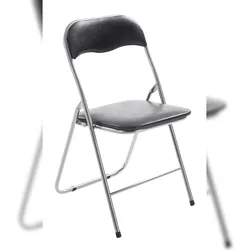 CLP Klappstuhl Felix schwarz/silber