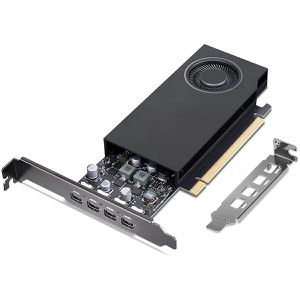 Lenovo Grafikkarte RTX A1000, 4X61Q73041, 4x Mini-DisplayPort 1.4a, 128 Bit, PCIe 4.0 x8, 8 GB GDDR6