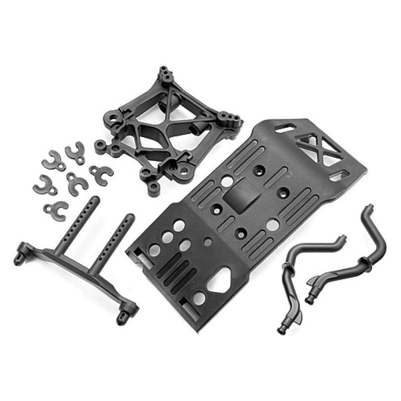 HPI Savage X Skid Plate/dampferbrücke/karosseriehalter (85234)