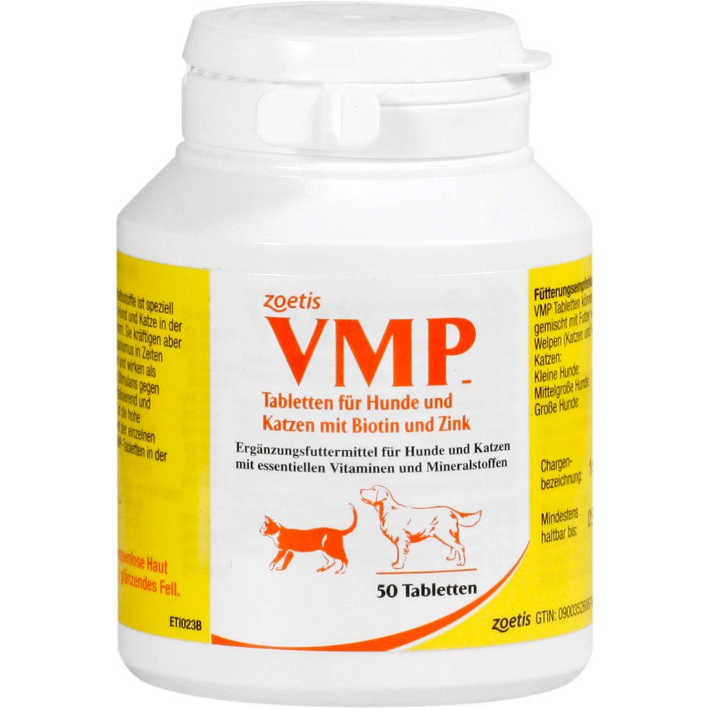 Zoetis Deutschland GmbH VMP Tabletten Ergänzungsfuttermittel für Hund und Katze 11283604