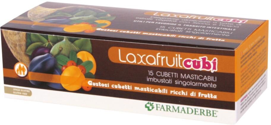 FARMADERBE Srl LAXAFRUIT 15 Cubetti mast.