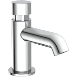 Schütte LIMA Standventil, Chrom, Wasserhahn Kaltwasser, Waschbecken, Wasserhahn Küche, Wasserhahn Bad, Waschtischarmatur