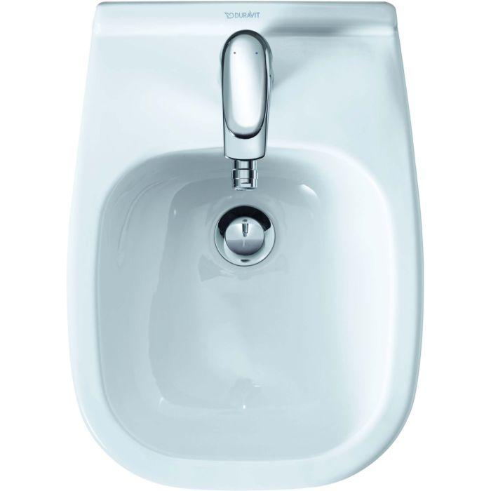 Duravit D-Code Wand Bidet 2237150000 mit Überlauf, weiss