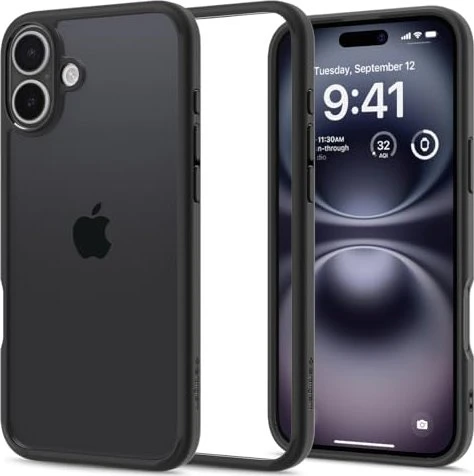 Spigen Ultra Hybrid Matte Black iPhone 16
