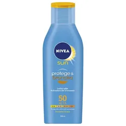 Nivea Sun Schutz And Bräune Sonnenlotion Spf50 200ml