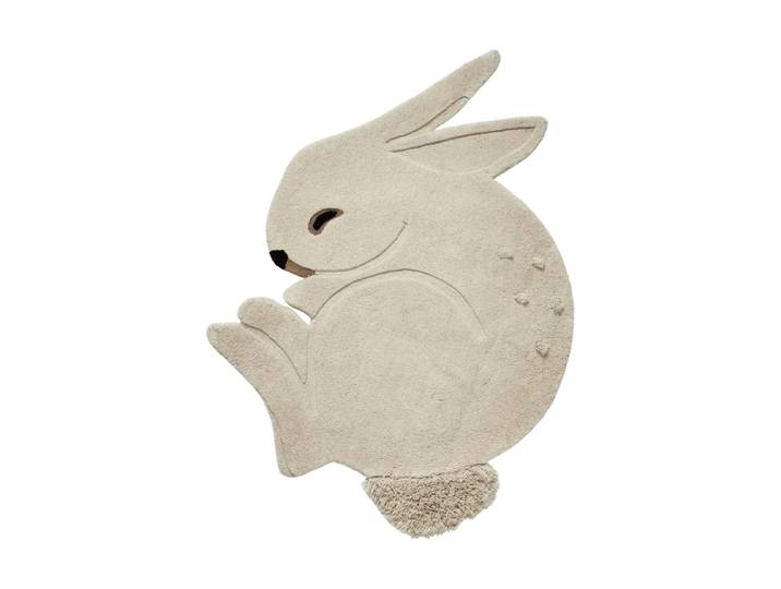 Ferm Living Rabbit getufteter Teppich Off-white, 88x120 cm