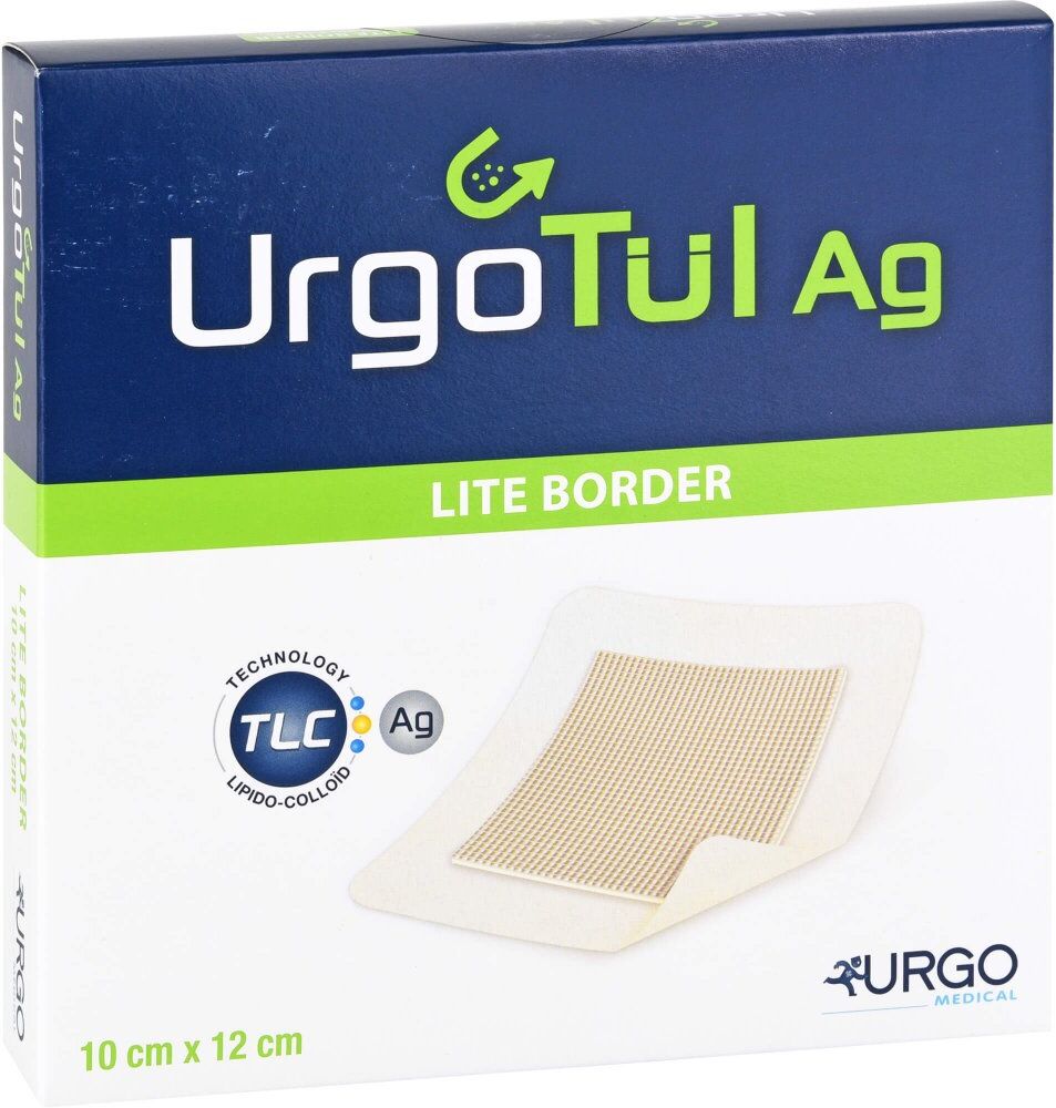 Urgotül Ag Lite Border 10x12 cm Verband