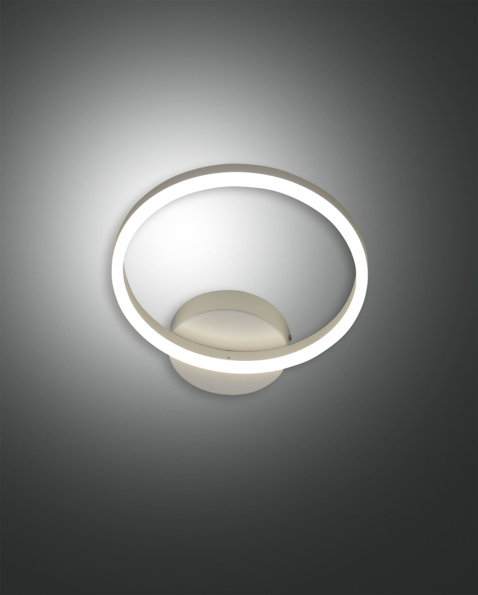 Fabas Luce LED-Wandleuchte GIOTTO 30cm weiß 3508-21-102 8019282508052