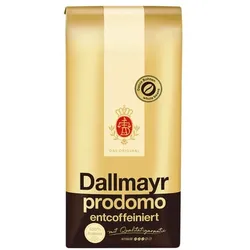 Dallmayr Kaffeebohnen »Prodomo entcoffeiniert« braun