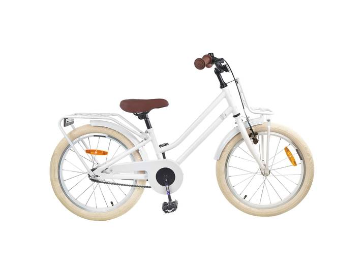 vidaXL Kinderfahrrad 20 Zoll für 6-11 Jahre alt Weiß