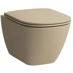 LAUFEN T-WC wandhängend LUA 520x360 silent flush spülrandlos, ver. Befestigung 018 Bahamabeige H8210800180001