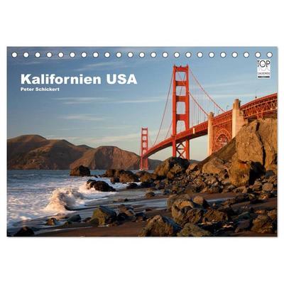 Kalifornien USA (Tischkalender 2026 DIN A5 quer), CALVENDO Monatskalender