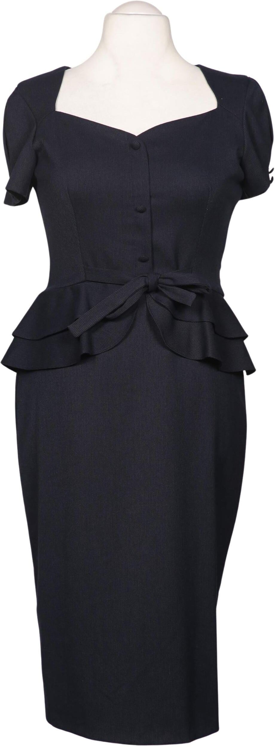 Stop Staring! Damen Kleid, Marineblau, Gr. XL, Synthetik / Viskose - Second Hand