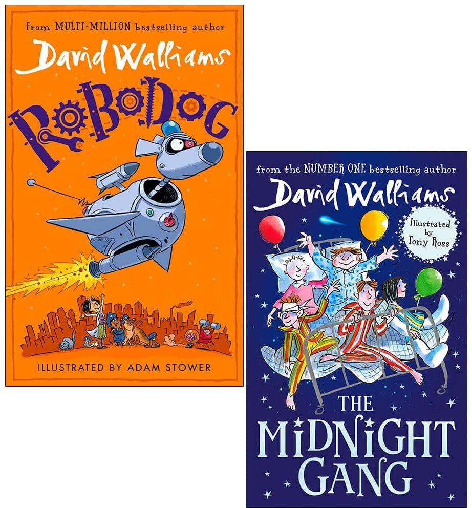 The World of David Walliams 2 Books Set - Age 7-11 - Paperback/Hardback HarperCollins Publishers