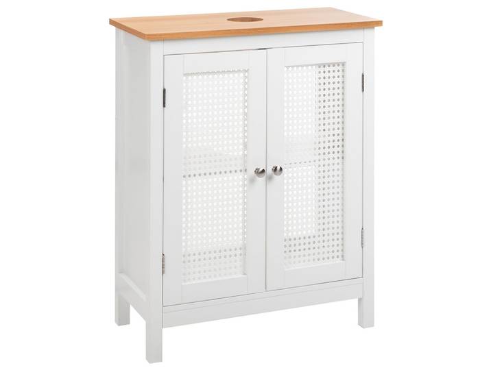 WASCHBECKENUNTERSCHRANK 60 cm Weiß Alamos