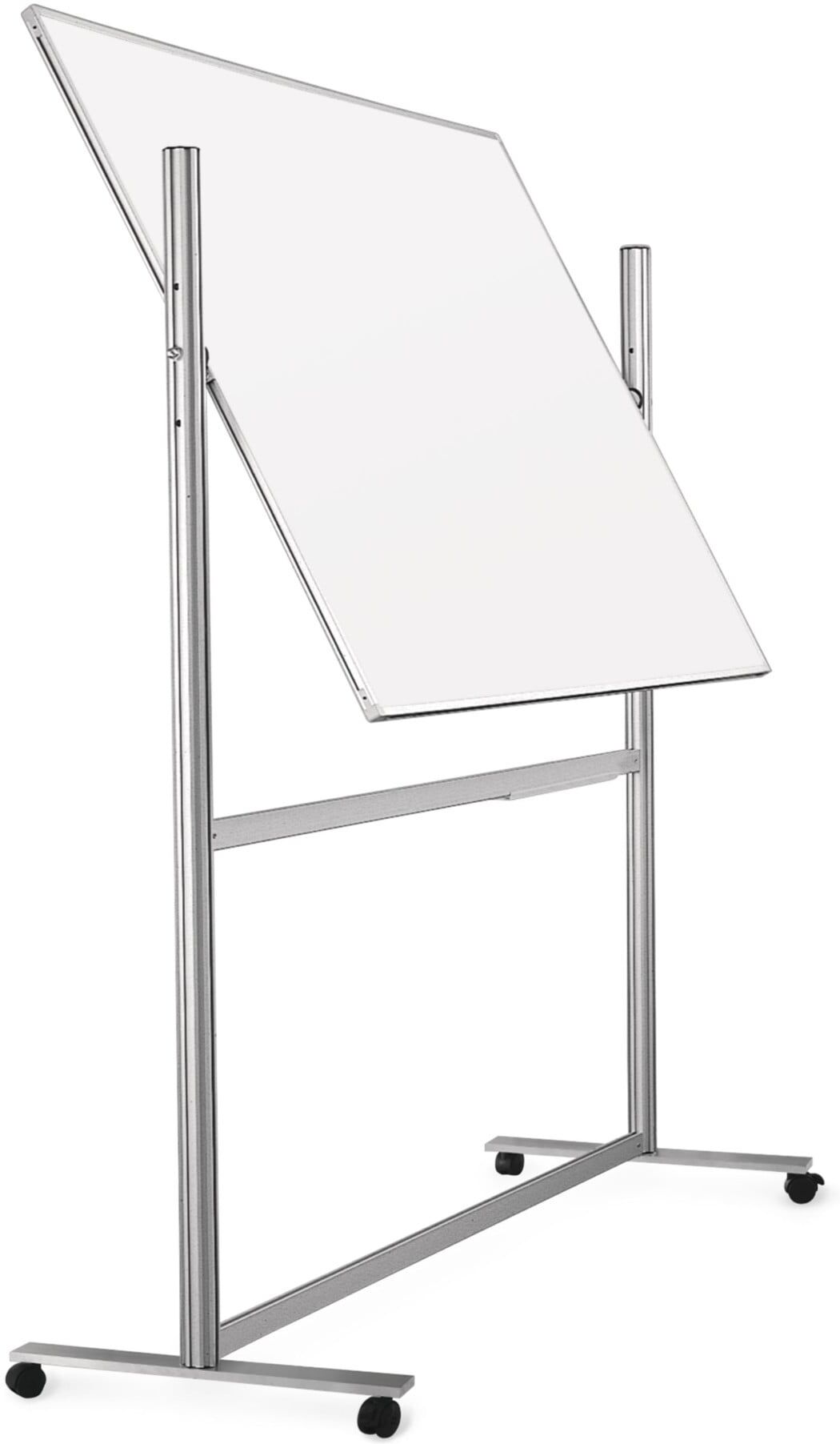 Magnetoplan ferroscript-Schreibtafel mobil, doppelseitig, drehbar, 1500 x 1000mm, 1242315)