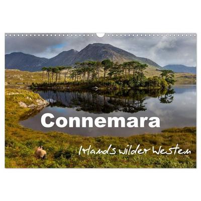 Connemara - Irlands wilder Westen (Wandkalender 2027 DIN A3 quer), CALVENDO Monatskalender