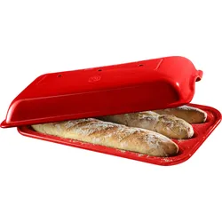 Emile Henry Pariser Baguetteform, rot
