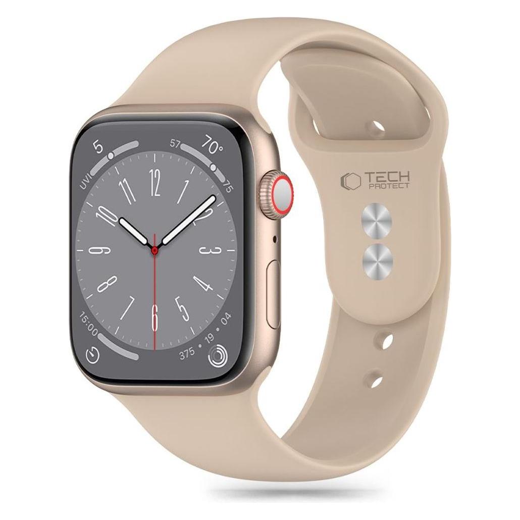 Tech-Protect Silicone Strap for Apple Watch 4 / 5 / 6 / 7 / 8 / 9 / SE / Ultra 1 / 2 (42 / 44 / 45 / (25813-0)