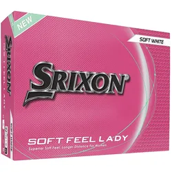 Srixon Golfbälle Soft Feel Lady - 12er Pack, weiss