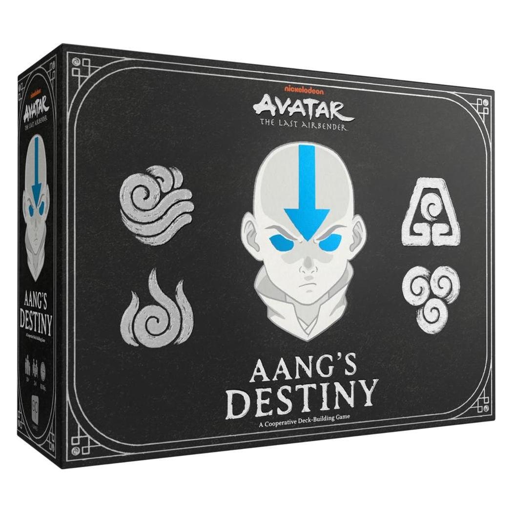 Asmodée Avatar The Last Airbender: Aang's Destiny A Cooperative Deck-Building Game (Englisch, 2 - 4 Spieler) (USODB09665300)