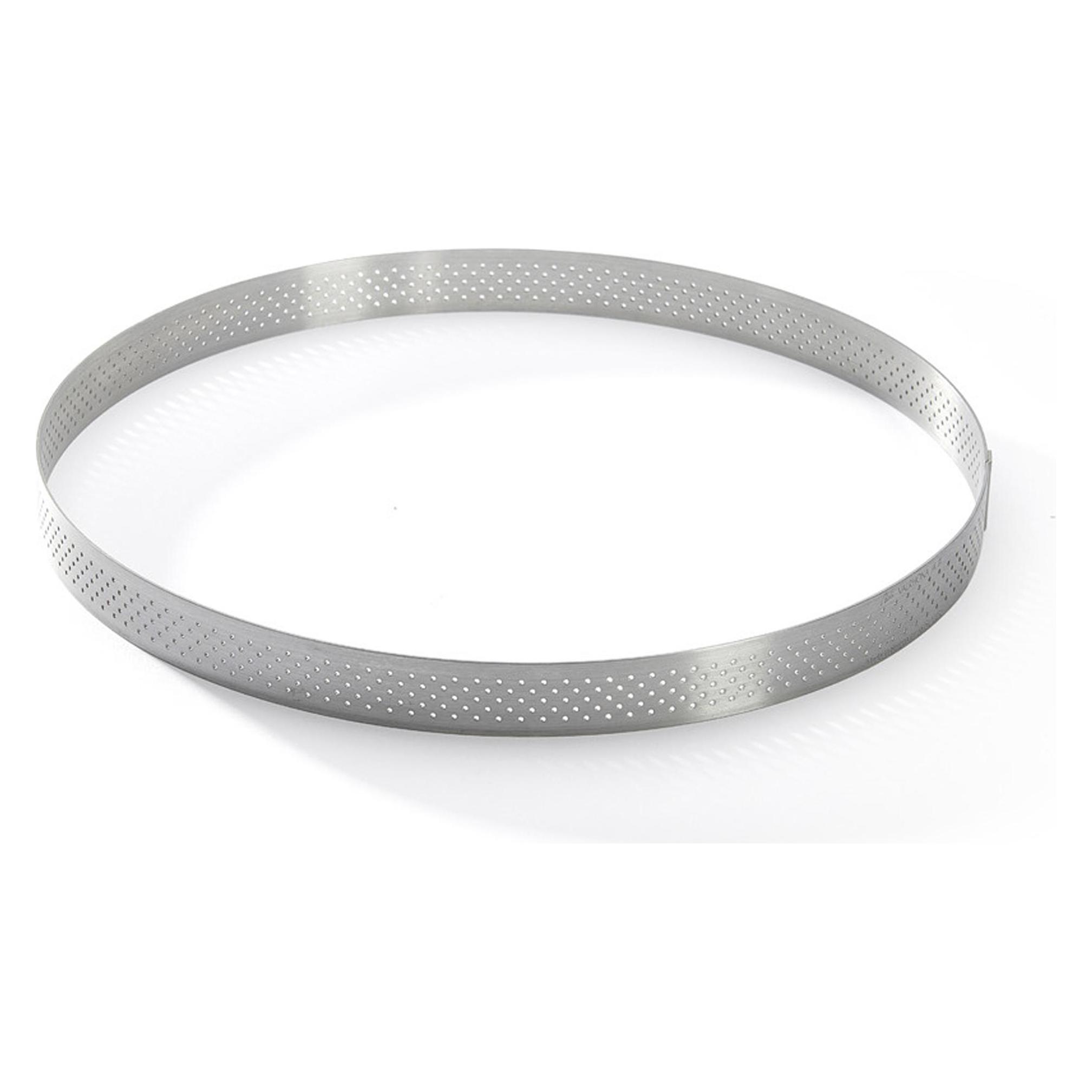 de Buyer Tortenring rund perforiert Ø24.5cm H: 2cm (24.50 cm) (3099.09)