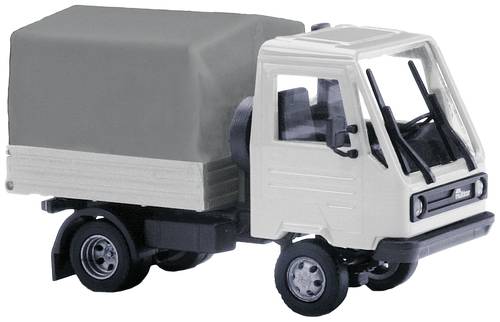 Busch 42250 H0 LKW Modell Multicar M26 mit Pritsche und Plane