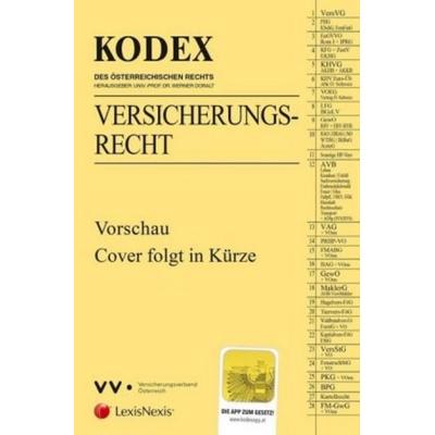 KODEX Versicherungsrecht Band I 2019/20, Taschenbuch von , LexisNexis ARD ORAC, 978-3-7007-7273-6