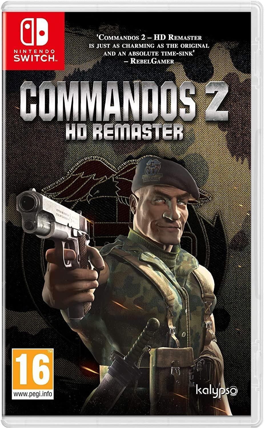 Commandos 2 HD Remaster for Nintendo Switch, Used - Good
