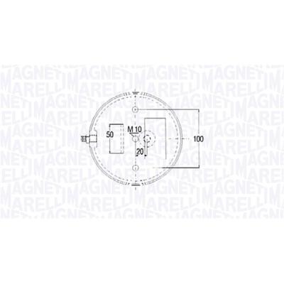 MAGNETI MARELLI Federbalg, Luftfederung 030607020185 für Iveco