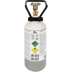 Rothenberger Sauerstoff-Stahlflasche, 2,0l, Lötgerät Zubehör