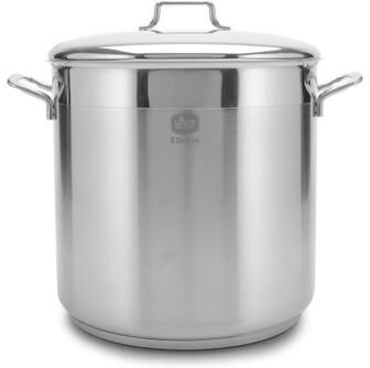 YBM Home Professional Chef's 18/10 Stainless Steel Stock Pot, Induction Compatible