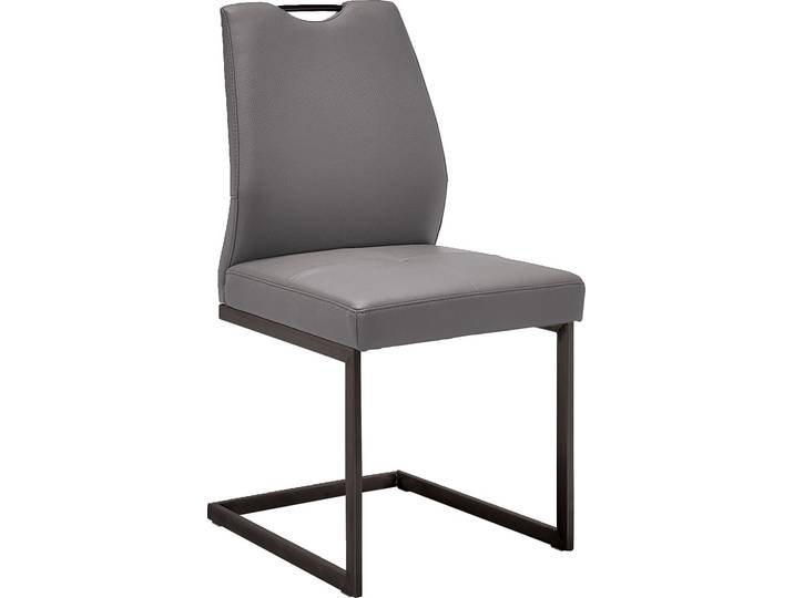 Dieter Knoll Schwingstuhl LIMONE, grau, Stoff