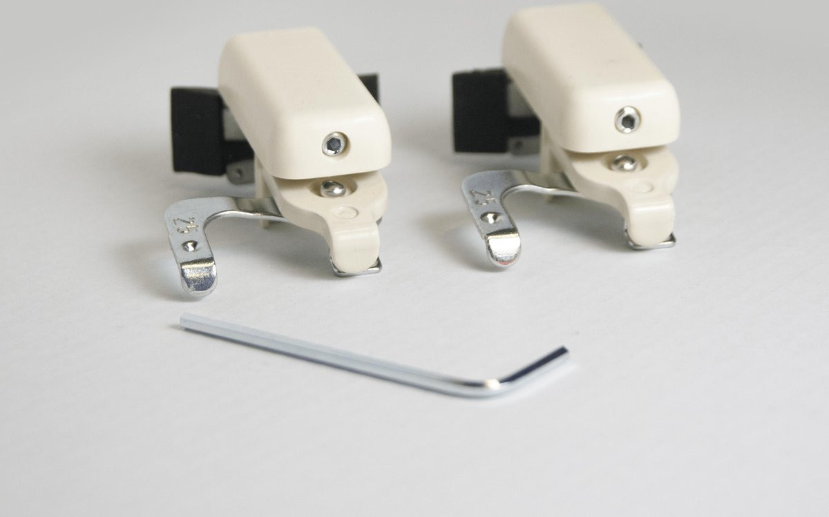 Arzion Jaloezie Klemdrager Beige 25mm